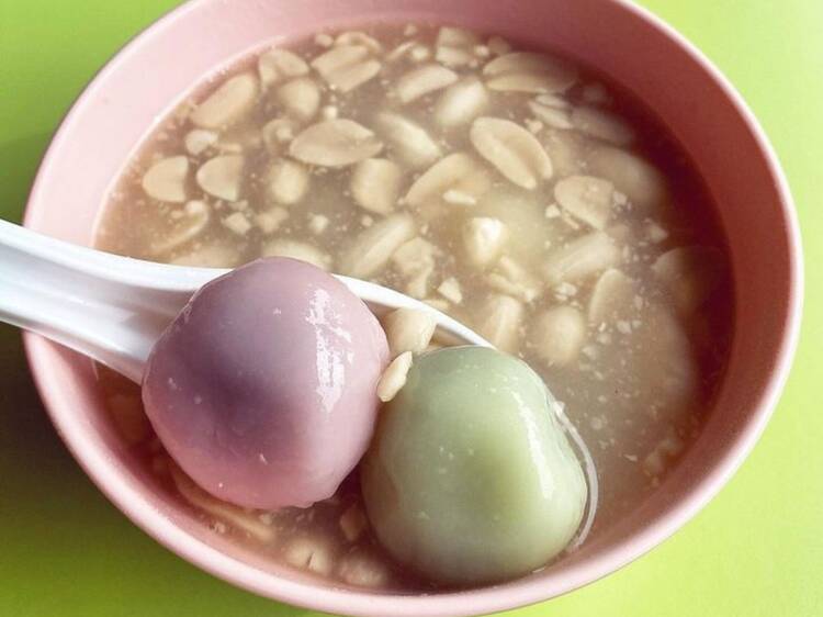 Ah Balling Peanut Soup