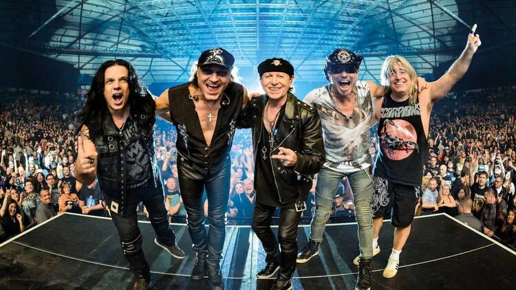 Os Scorpions actuam a 18 de Julho no MEO Marés Vivas