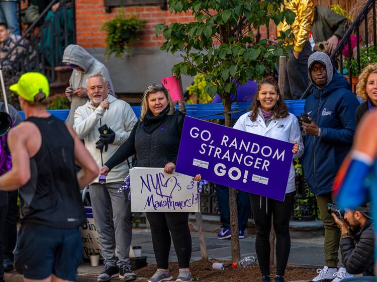 Here are some of the best signs from the 2024 NYC Marathon