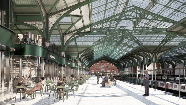 Redevelopment plans for Liverpool Street station 