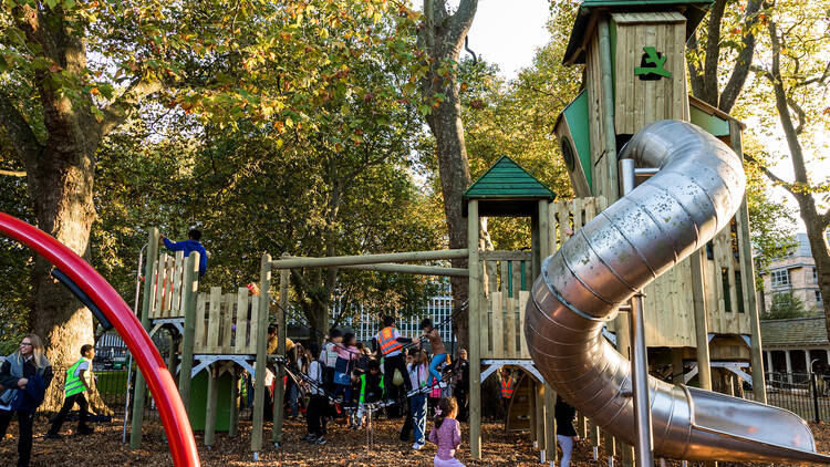 Call in at Coram's Fields, one of the London’s most child-friendy open spaces