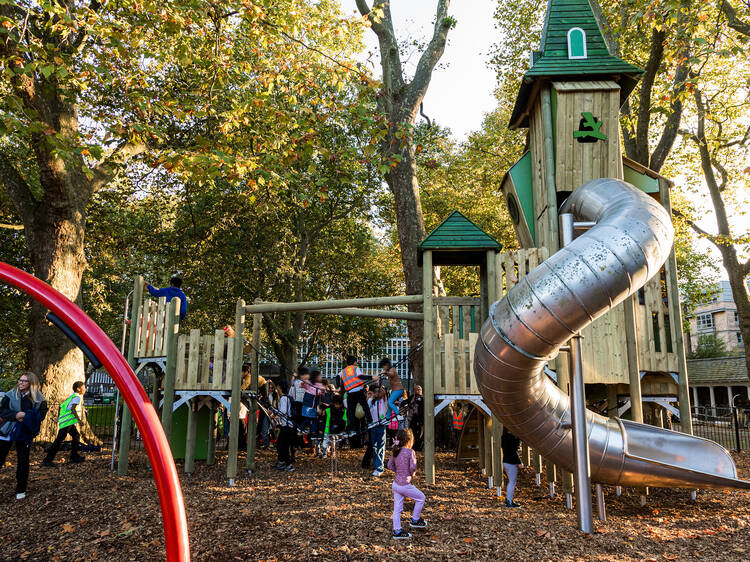 Call in at Coram's Fields, one of the London’s most child-friendy open spaces