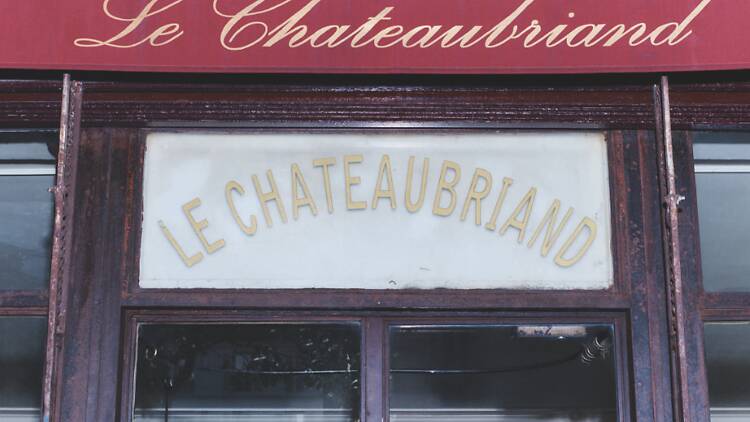 Devanture du Chateaubriand
