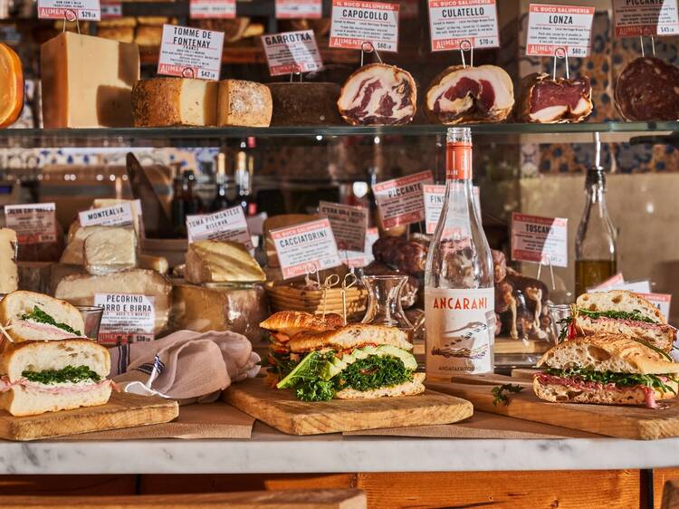 The takeaway counter at Il Buco Alimentari & Vineria