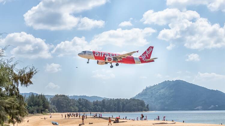 AirAsia over Phuket