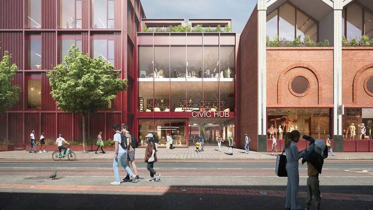 Regeneration plans for St Nicholas Shopping Centre in Sutton