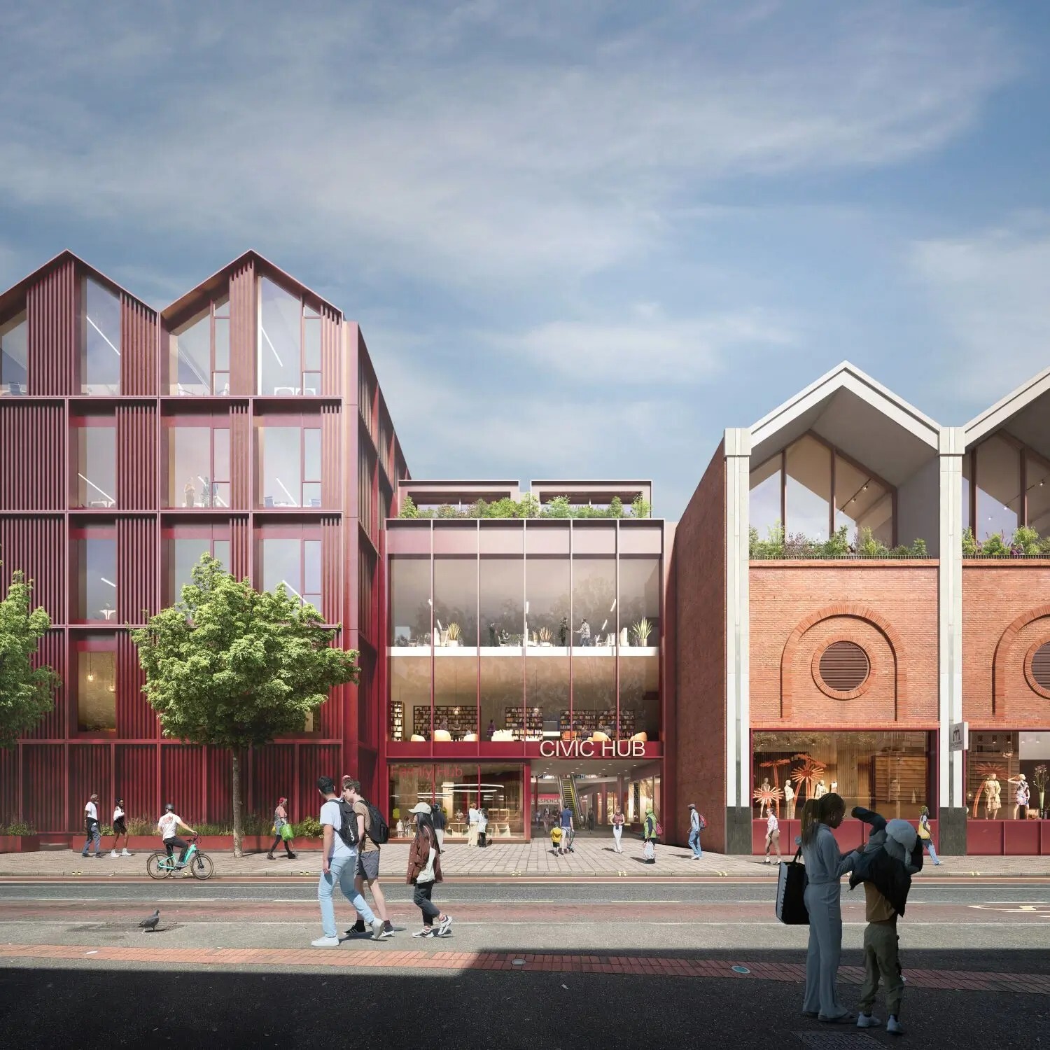 Regeneration plans for St Nicholas Shopping Centre in Sutton