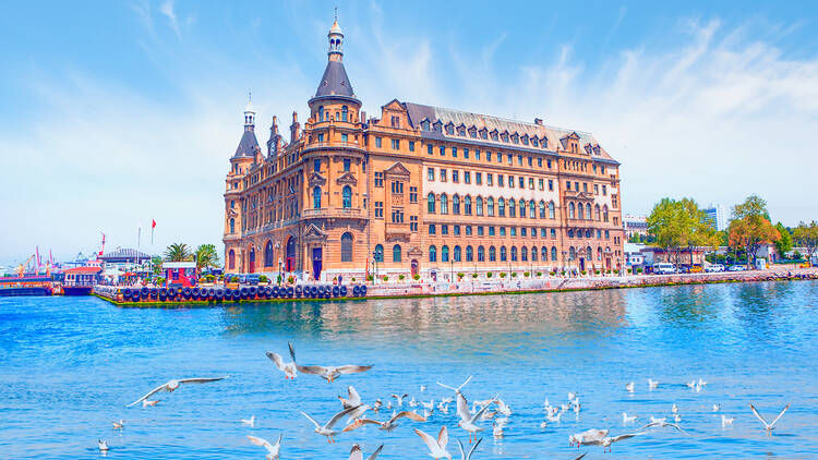 Haydarpasa train station in Istanbul