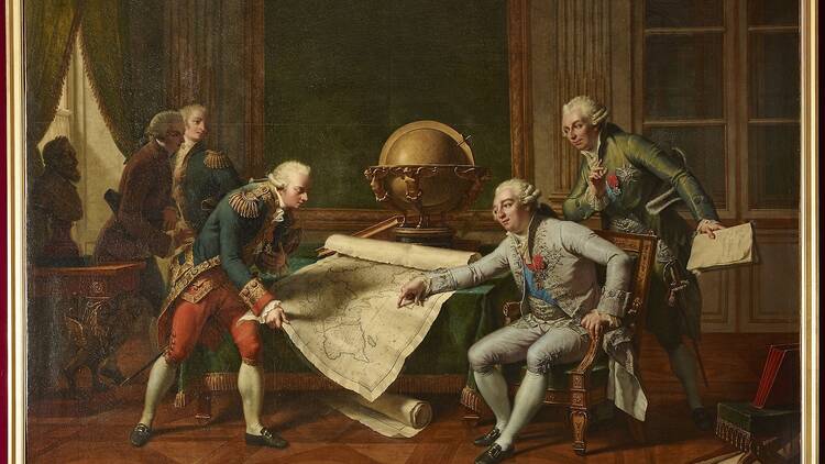 Louis XVI Giving his Instructions to La Pérouse, 26 June 1785