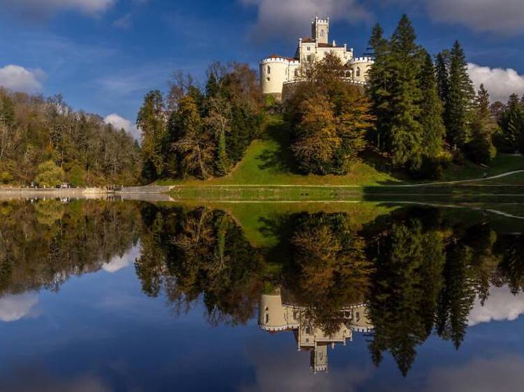 Lake reopens at historic Trakošćan Castle