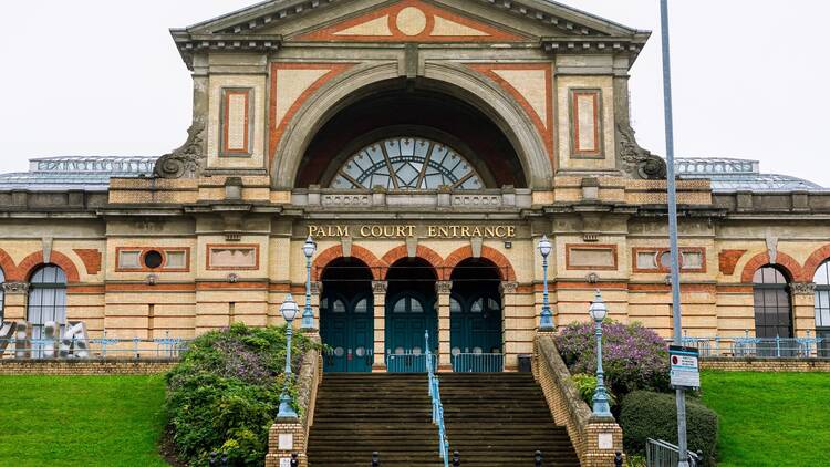 Alexandra Palace Palm Court entrance