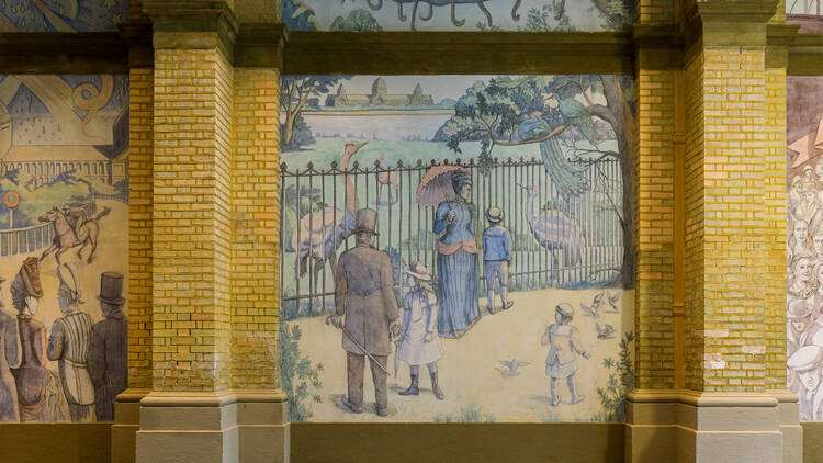 Alexandra Palace murals