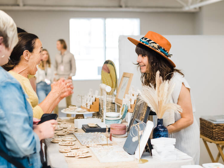 Get your gift-shopping done at a local craft fair