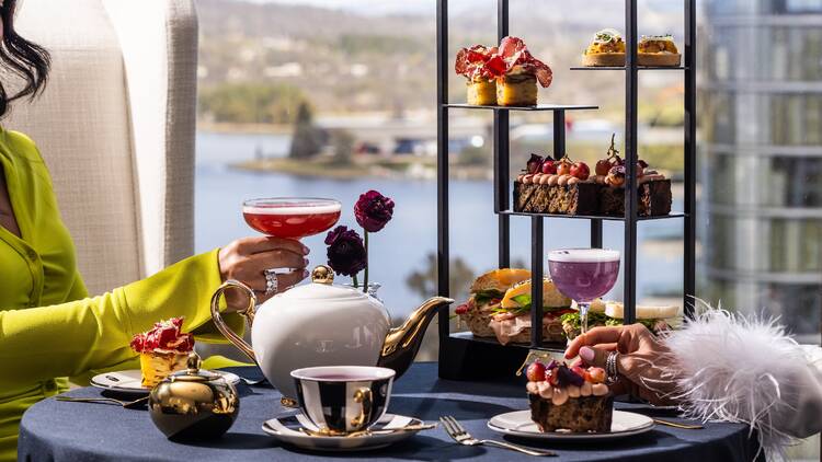 Raise your pinky fingers at high tea