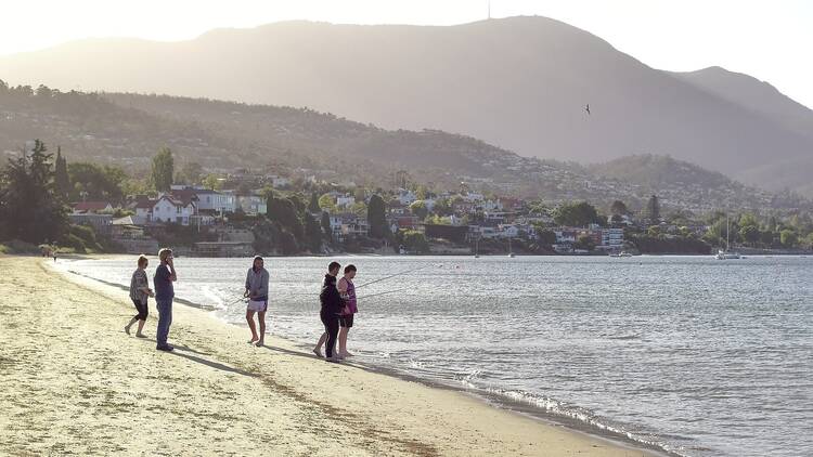 Swim at Nutgrove Beach