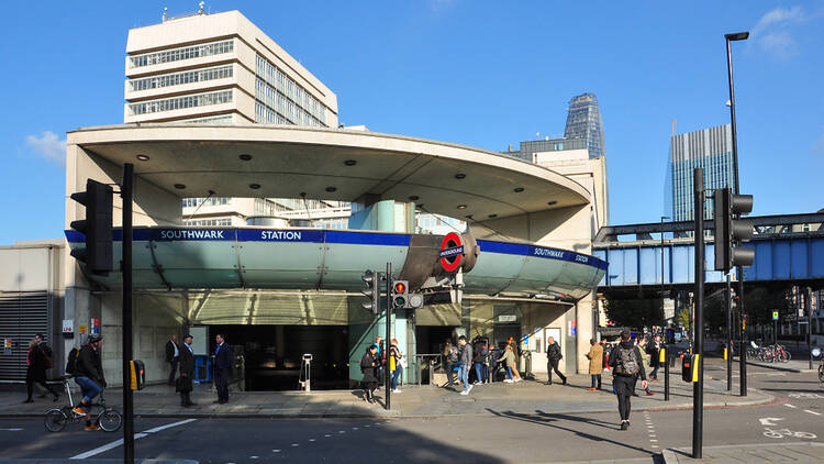 Southwark Station in London