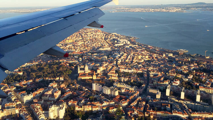 Voo sobre Lisboa