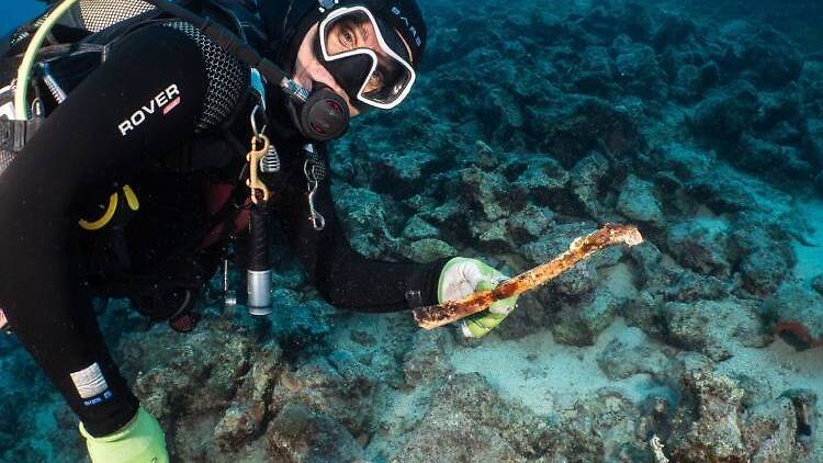 Rare by diver find off the coast of Vis