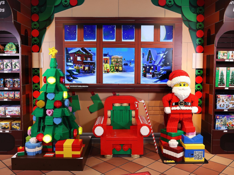 Call in at the LEGO Store Leicester Square for a seasonal story