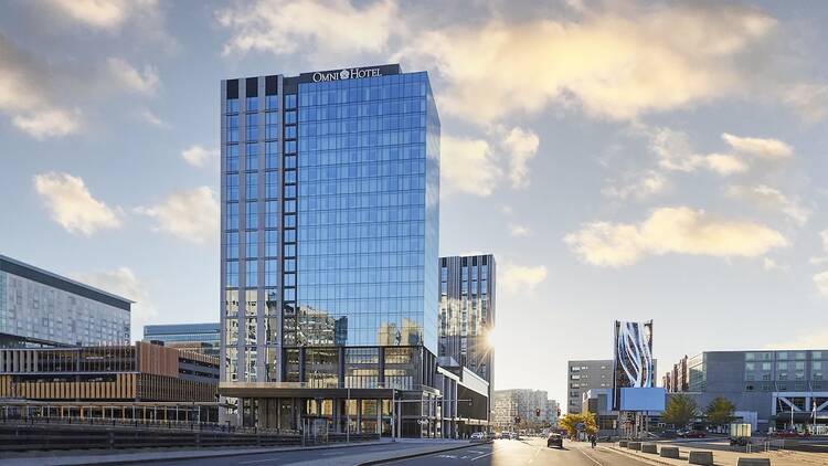 Omni Boston Hotel at the Seaport exterior