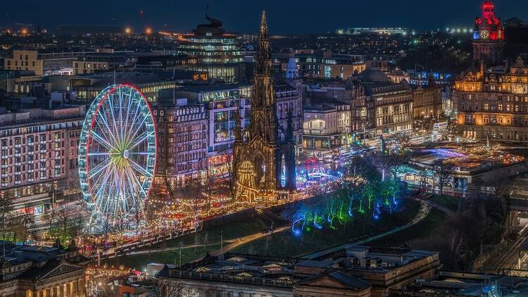 Edinburgh Christmas market