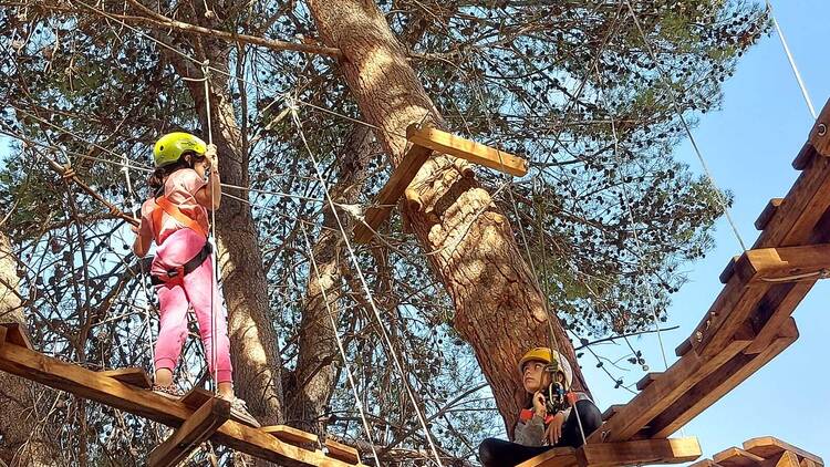 High-Ropes Adventure in Potrerillos and Villavicencio Park