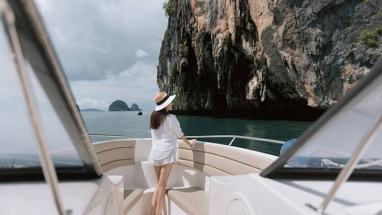 Sail into the sunset with your sweetheart around Krabi