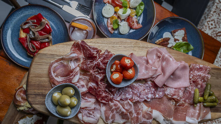 Charcuterie at Porkatroya