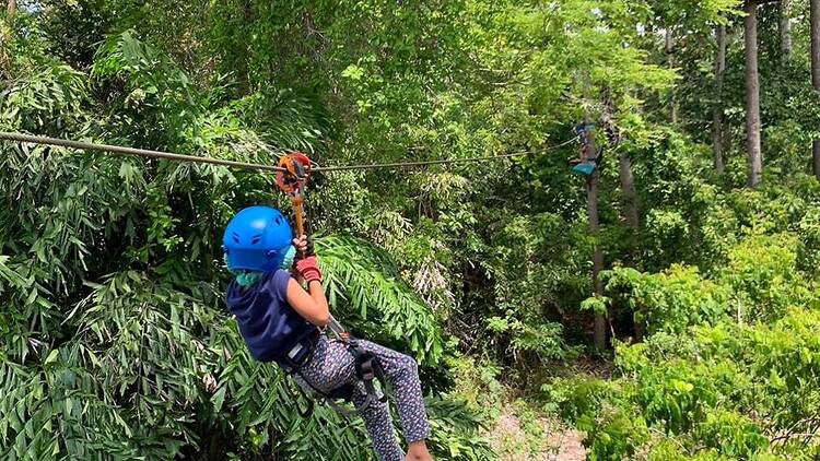 Unleash your inner adrenaline junkie at Tree Top Adventure Krabi