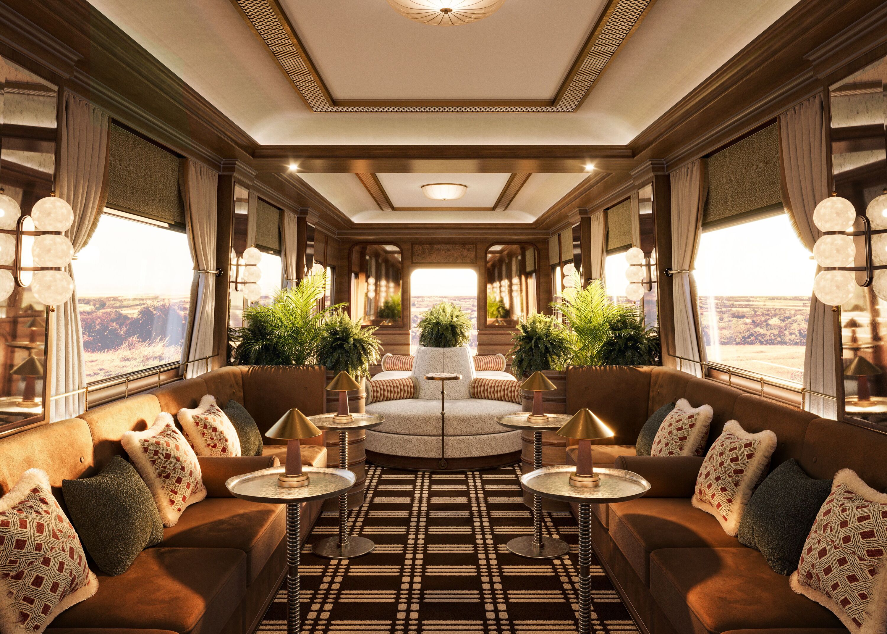 A brand-new luxury Belmond sleeper train will link up London, Cornwall, Wales and the Lake District in 2025