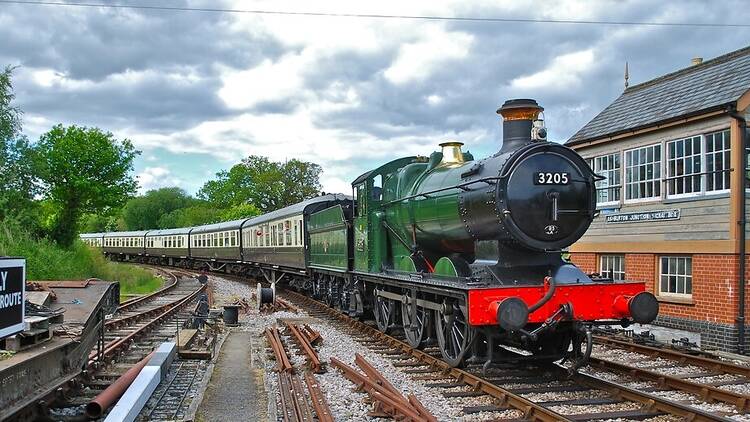 Devon steam train