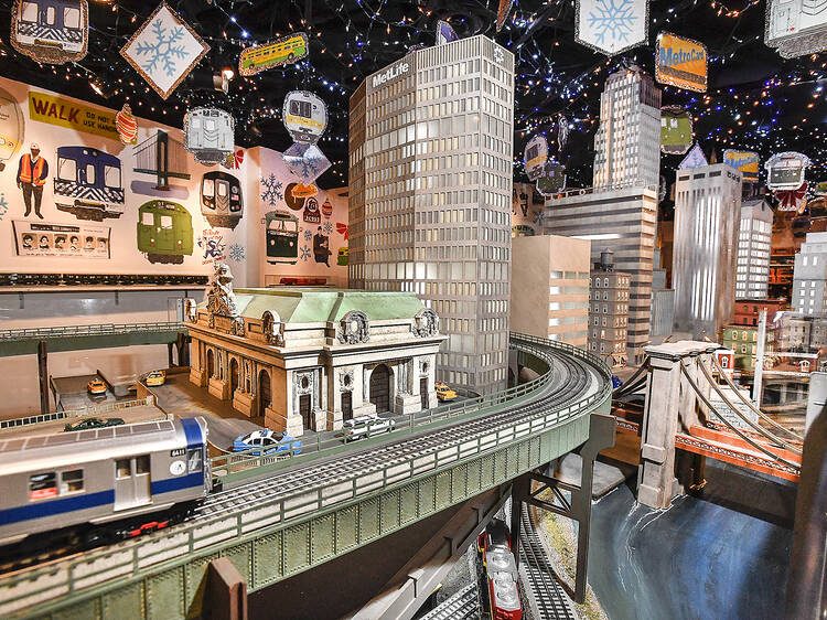 New York Transit Museum's Holiday Train Show