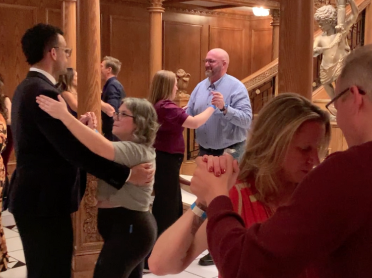 I took a ballroom class on a replica of the Titanic—here's what it was like