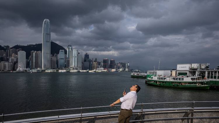 Super typhoon Yagi Hong Kong