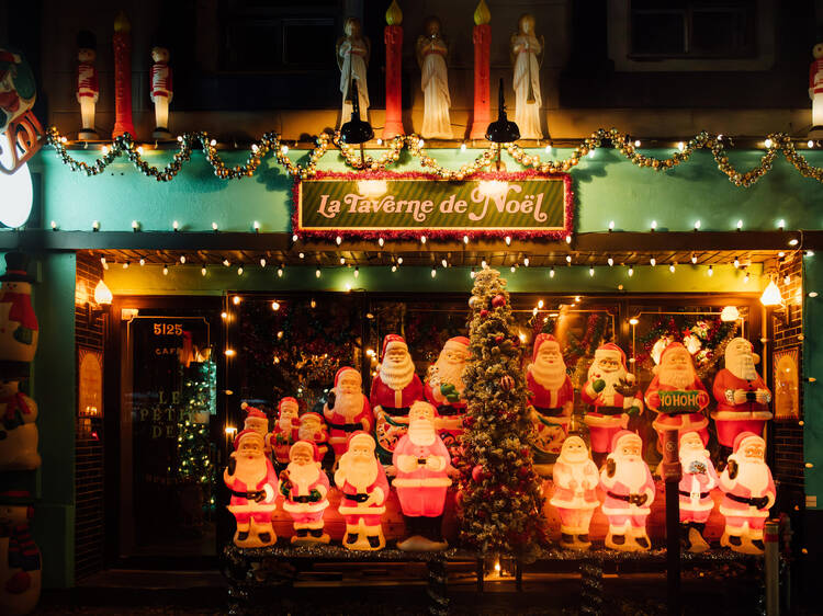 Step into a Hallmark Christmas movie at this café