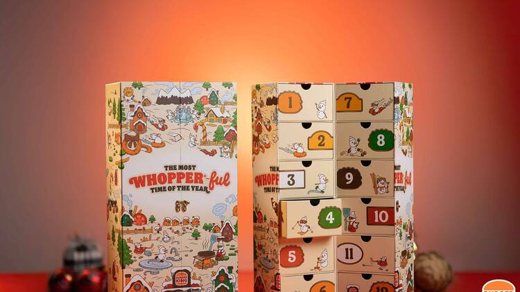 Burger King advent calendar