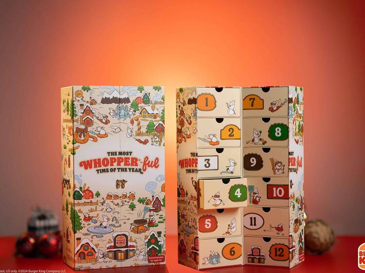 Burger King is selling a Whopper Advent Calendar for only $20