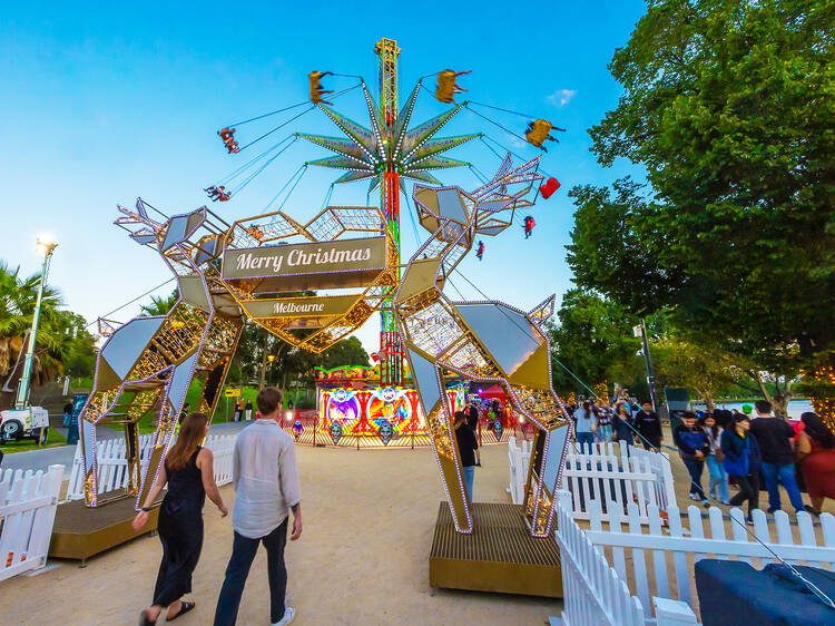 Christmas Festival in the City of Melbourne