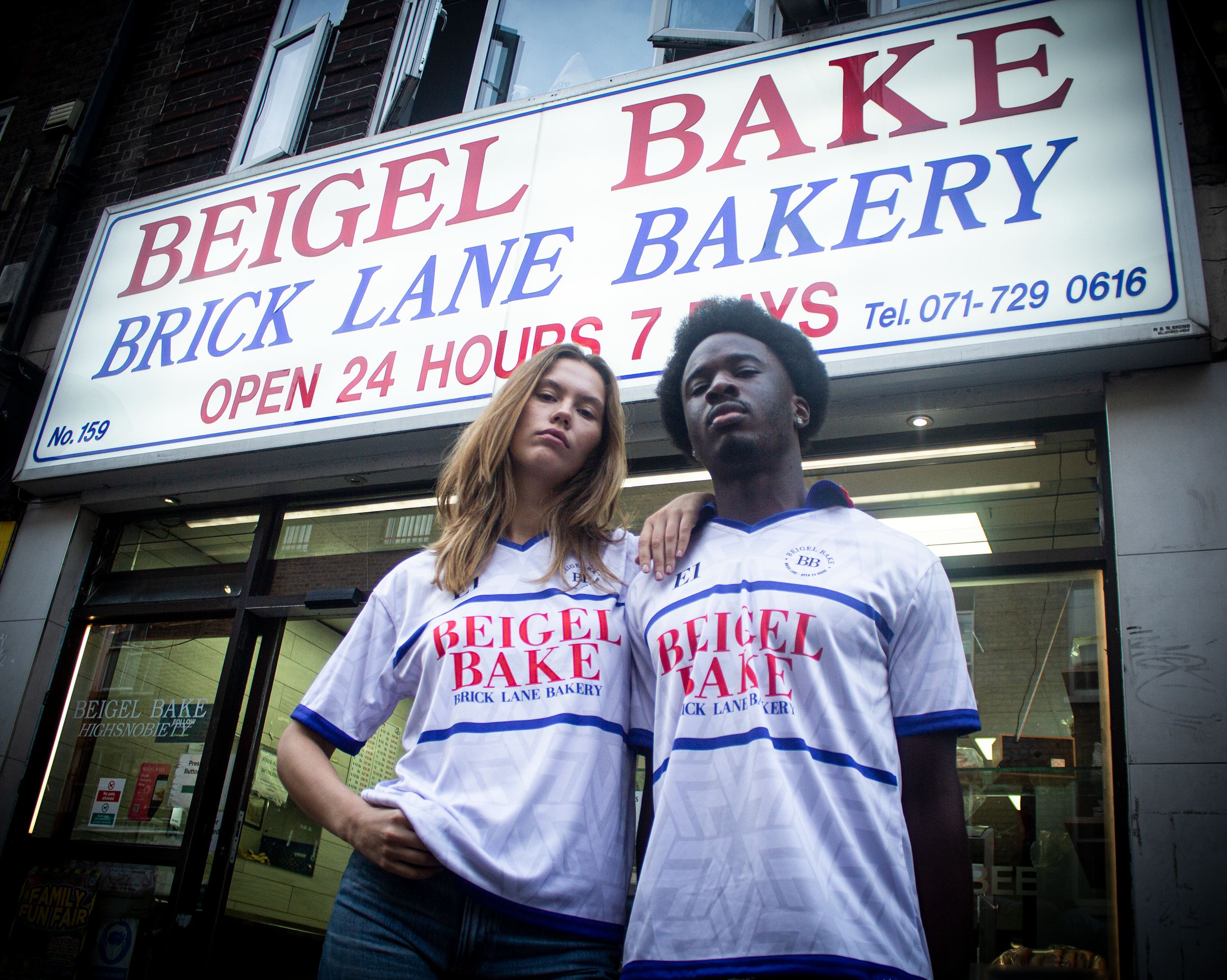 Brick Lane’s iconic Beigel Bake is celebrating its 50th anniversary with a limited edition football shirt