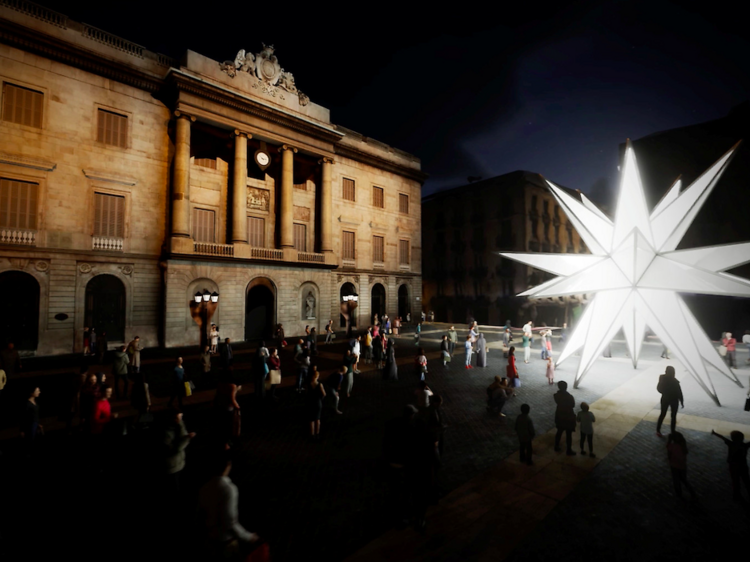 Adiós al pesebre de la plaza Sant Jaume: así es la propuesta del Ayuntamiento para la Navidad 2024