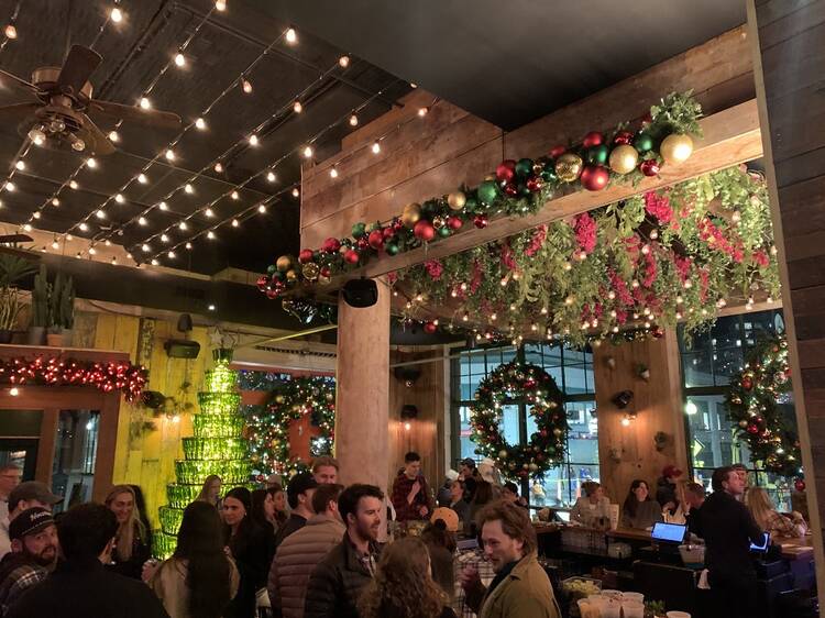 Santa's Cantina at Loco Fenway