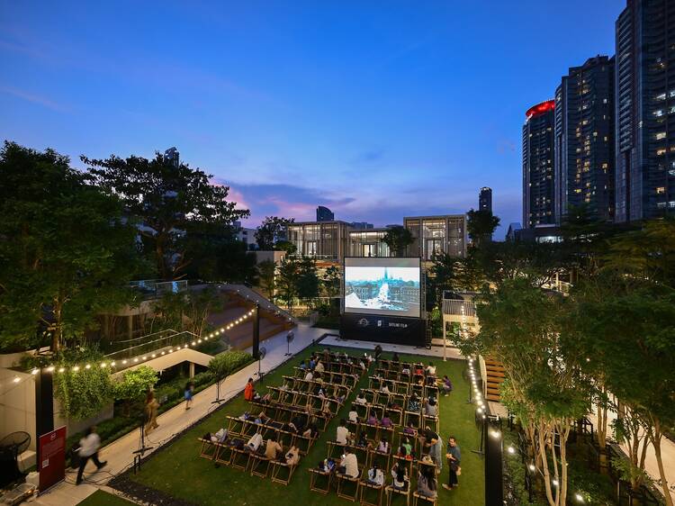 Hideout Film Night, an outdoor theatre showing 12 classic films during the cool season