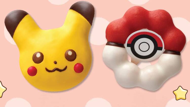 Mister Donut Pokémon doughnuts