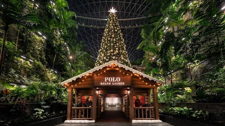 Ralph Lauren Holiday Tree at Jewel Changi Airport