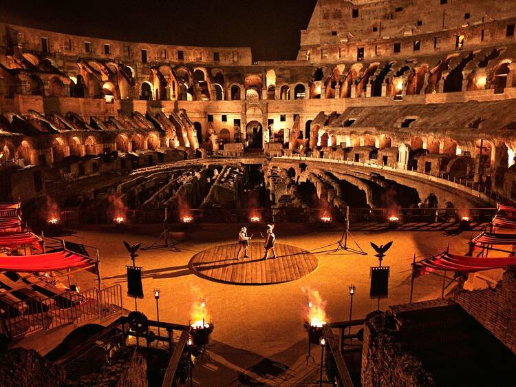 You’ll soon be able to book a ‘Gladiator experience’ in the Colosseum