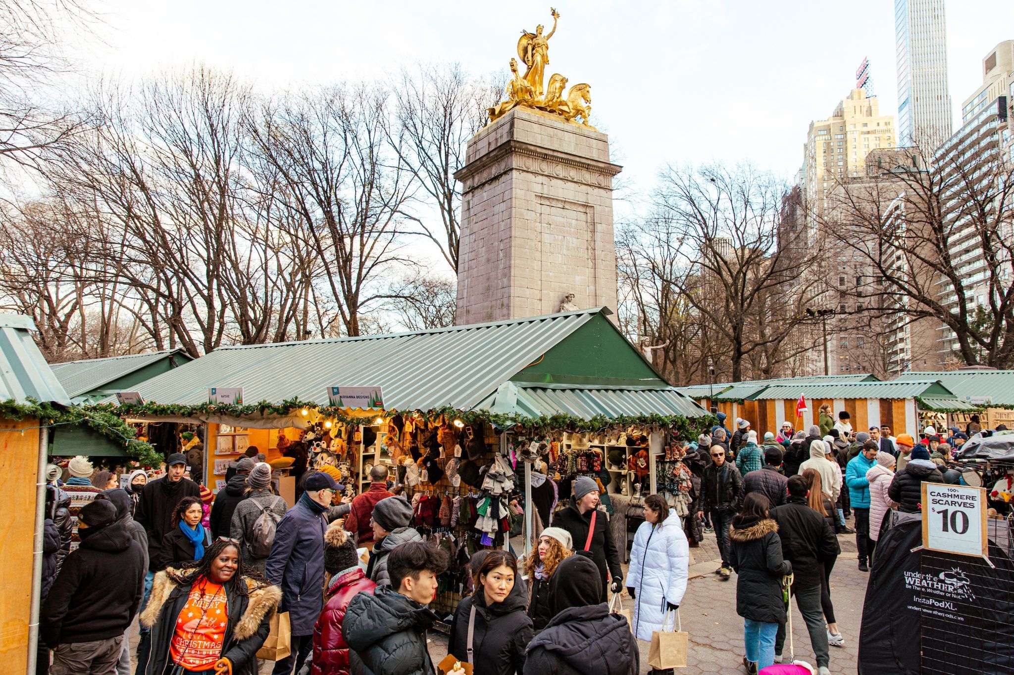 Christmas markets in New York City