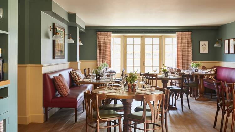 A bright dining room (Photograph: The Pheasant)