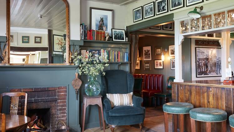 Inside a pub (Photograph: The Pheasant)