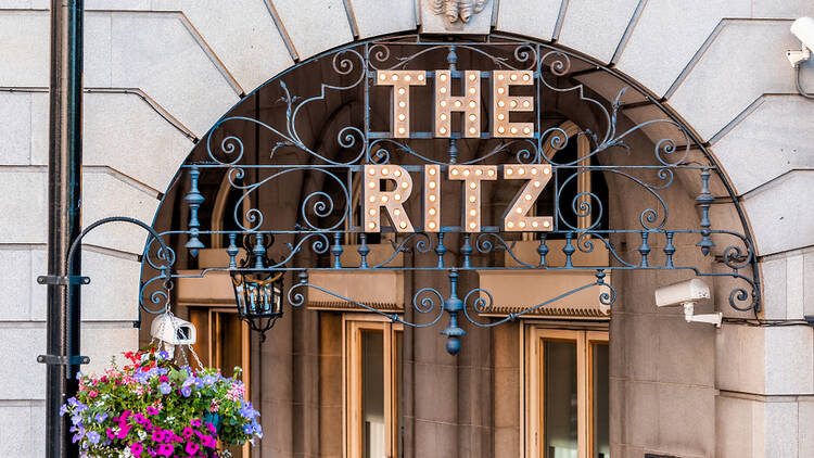 The Ritz Hotel in London