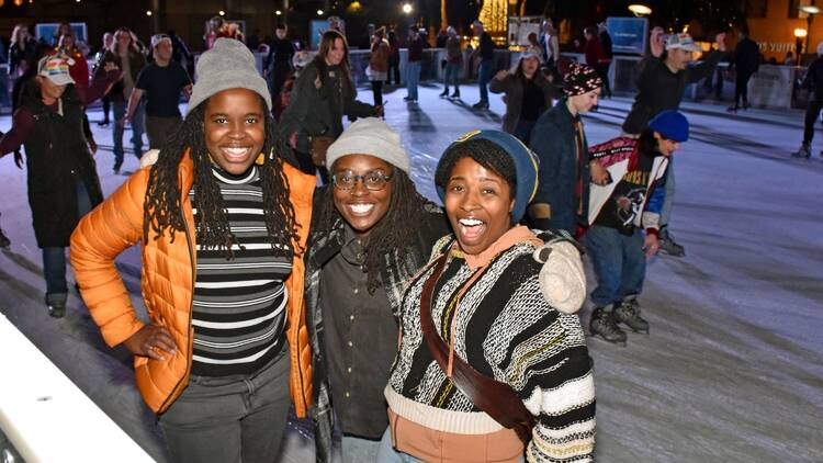 Holiday Ice Rink in Union Square